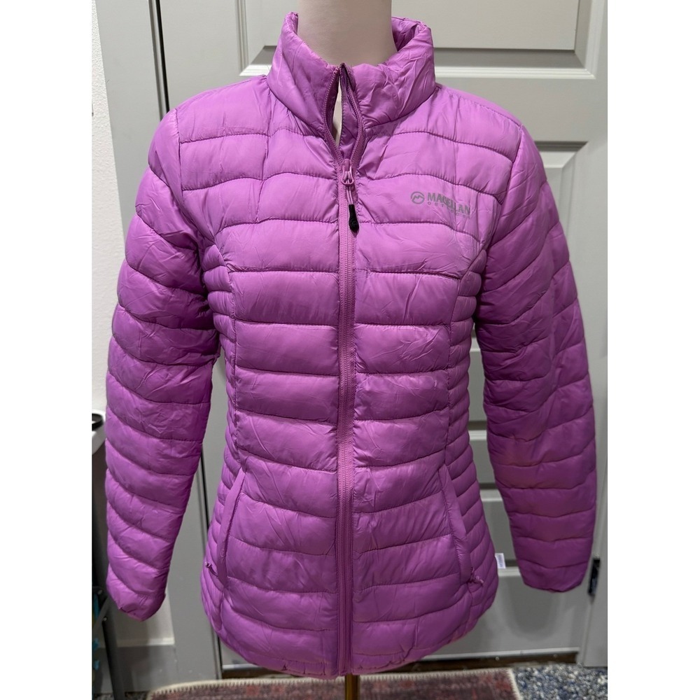 Outdoors Womens Puffer Jacket Lightweight Water Resistant Size M - Picture 2 of 8
